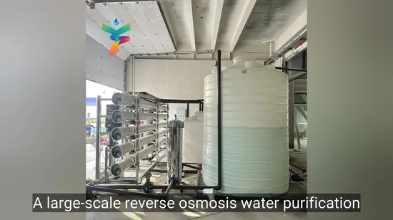 Usine RO (osmose inverse) pour le traitement de l'eau