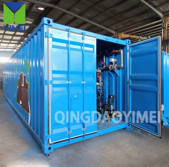 Équipement municipal/domestique/industriel/hôpital de traitement des eaux usées d'eaux usées/machine/système/usines pour la purification/recyclage/décharge des eaux usées Mbr